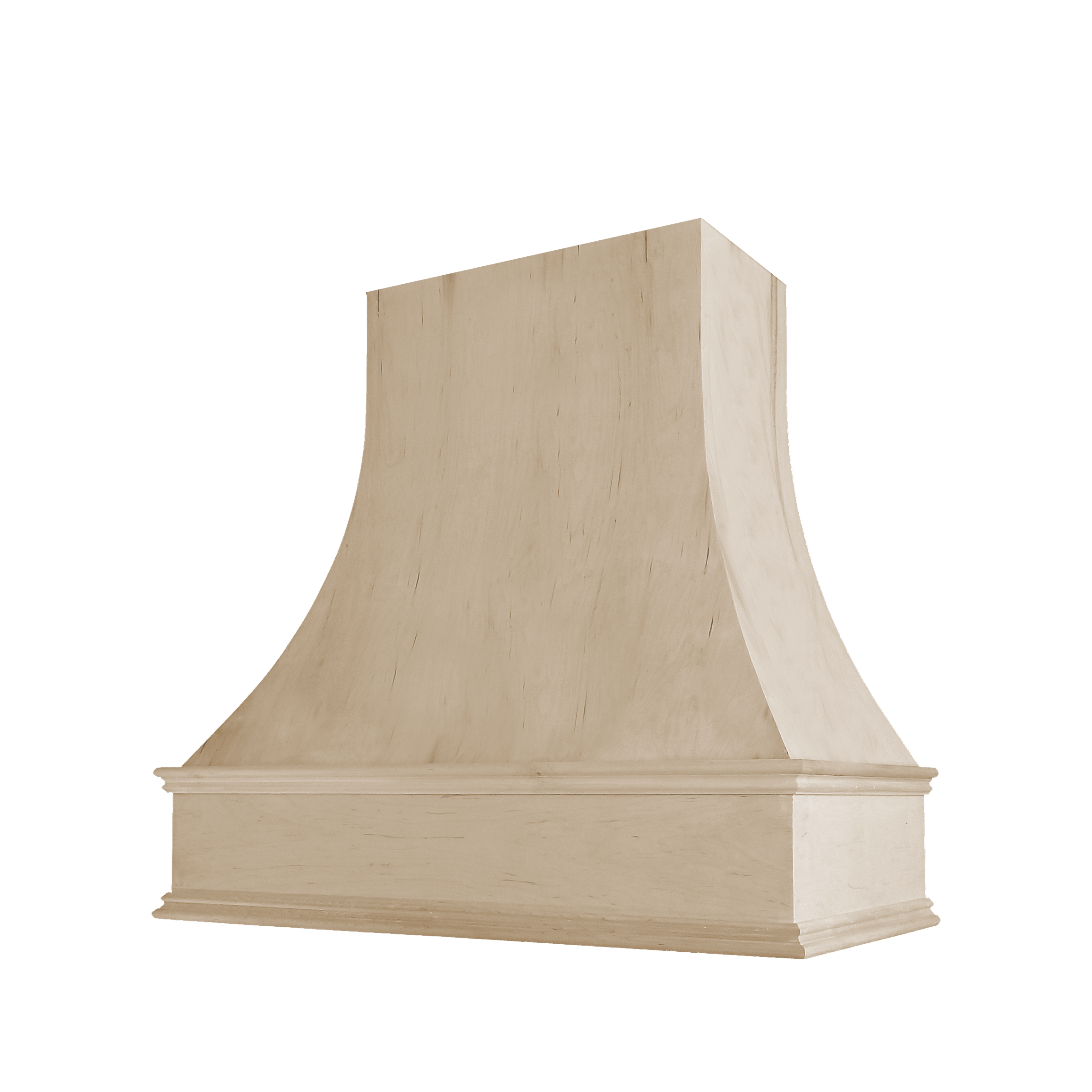 Unfinished Wood Hood