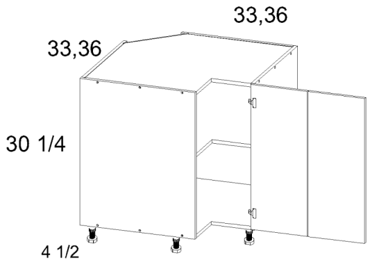 Base Easy Reach Cabinets