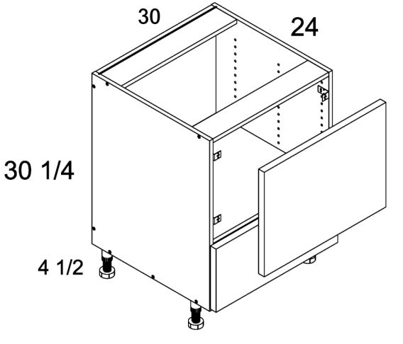 Base Microwave Cabinets