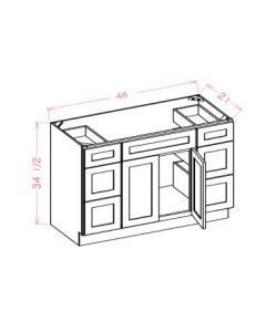 Shaker Antique White - VDDB48